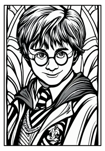 Harry Potter - 10 x Coloring Sheets / Colouring Pages Activity ...