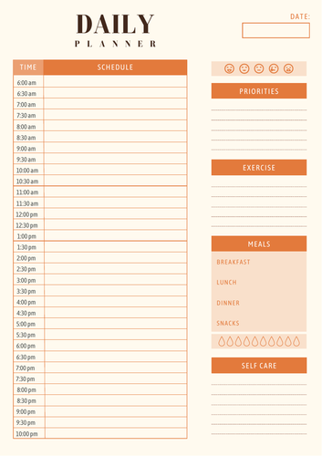Aesthetic Planner Templates - Daily & Weekly Planner | Teaching Resources