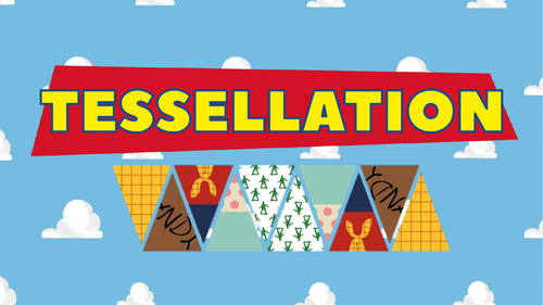 Visually stimulating 'Toy Story' themed 91����sellation/Tiling Shape (Lesson 6) PowerPoint