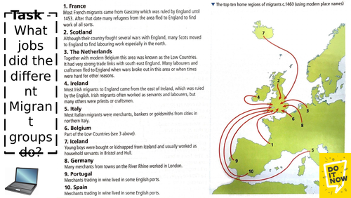 Migration SOW (KS3) - Lesson 6: Diversity of Migrant Communities