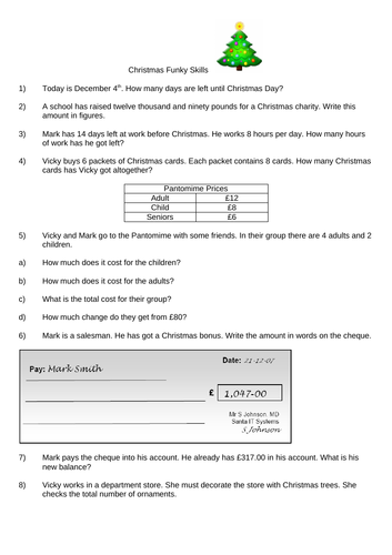 Functional Skills Worksheets Set of 12 | Teaching Resources