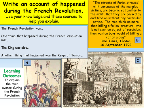 French Revolution | Teaching Resources