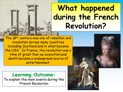French Revolution  Teaching Resources