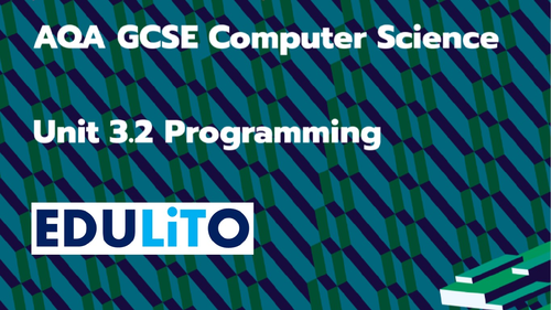 TEACHER POWERPOINTS: UNIT 3.2 PROGRAMMING 8525 (FROM 2020) | Teaching ...