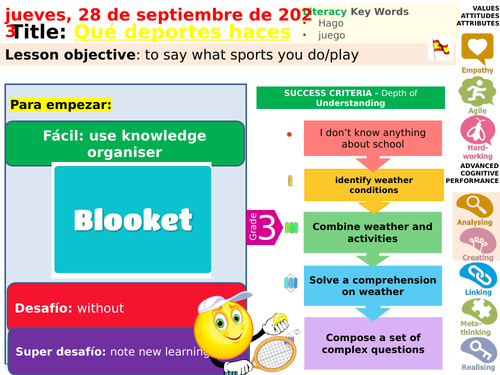 VIVA 1 MODULE 2 LESSON 7 LOS DEPORTES