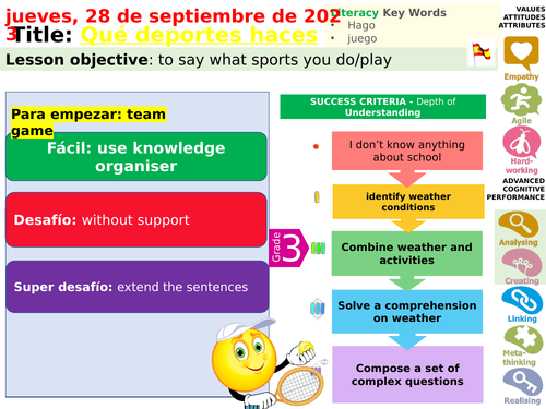 VIVA 1 MODULE 2 LESSON 8 MAS DEPORTES