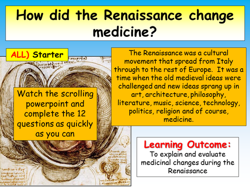 Renaissance Medicine | Teaching Resources