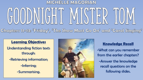 Goodnight Mister Tom - Chapters 11-13 - Double Lesson!