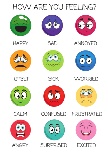 Emotions Poster/ Wall Display | Teaching Resources