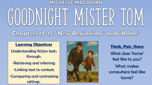 Goodnight Mister Tom - Chapters 14-15 - Double Lesson!