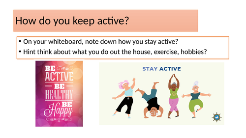 Keeping Active and Healthy Physical Activity 2 PPT Lessons + Worksheets