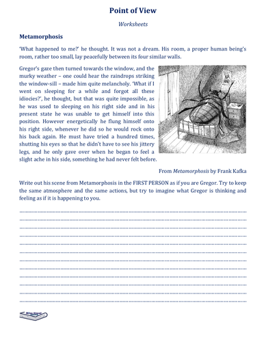 Narrative Writing: Point of View - Lesson and Worksheets | Teaching ...