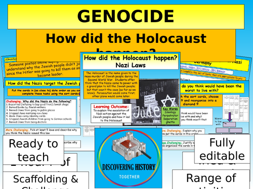 Holocaust Nazi Laws | Teaching Resources