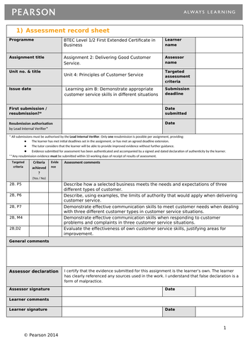 Principles of Customer Service | Teaching Resources
