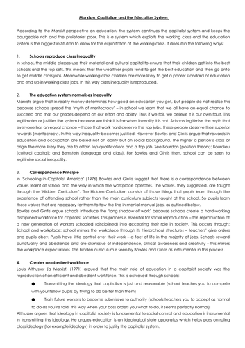 eduqas / wjec GCSE Sociology of education unit of work | Teaching Resources