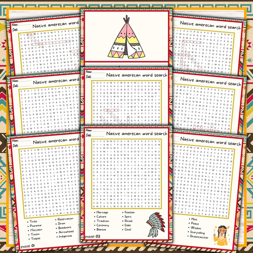 Native American heritage month Bundle | November activities ...