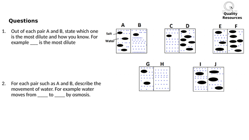 GCSE Osmosis Complete Lesson | Teaching Resources