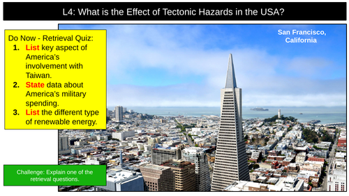 USA Earthquakes