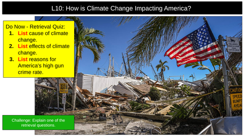 America USA Climate Change