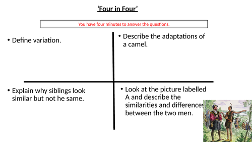 KS3 - Effects of the environment lesson