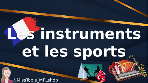 French Theme 1 - Sports (do) & instruments