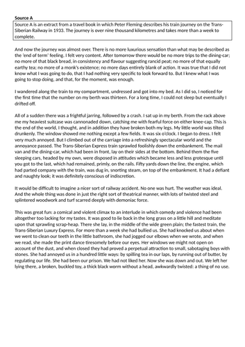 AQA Language Paper 2 2023 Model Answers questions 2, 3, 4 and 5 ...