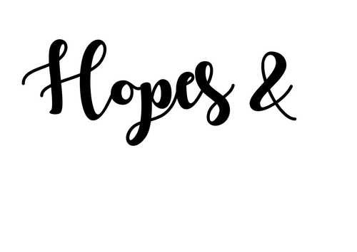 Hopes and Dreams Writing Display | Teaching Resources