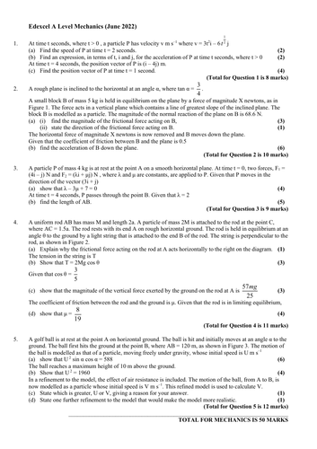 Edexcel A Level Maths Condensed Papers (June 2022) | Teaching Resources