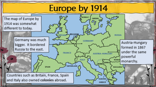 First World War Causes - Triple Alliance Entente - WW1 | Teaching Resources