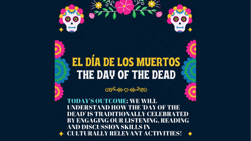 Day of the Dead / El día de los muertos Lesson 2 | Teaching Resources