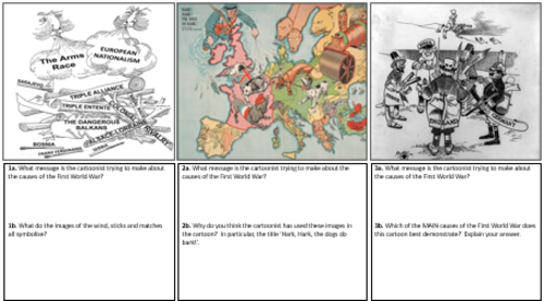 The Causes of the First World War - WW1 | Teaching Resources