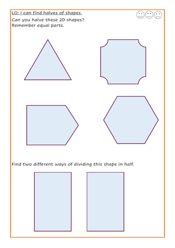 Halving - Fractions | Teaching Resources