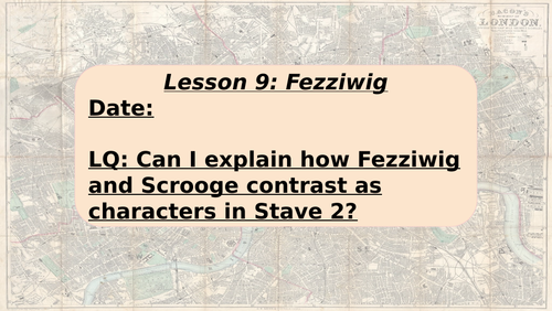 Lesson 9 - Fezziwig's Party (A Christmas Carol) | Teaching Resources