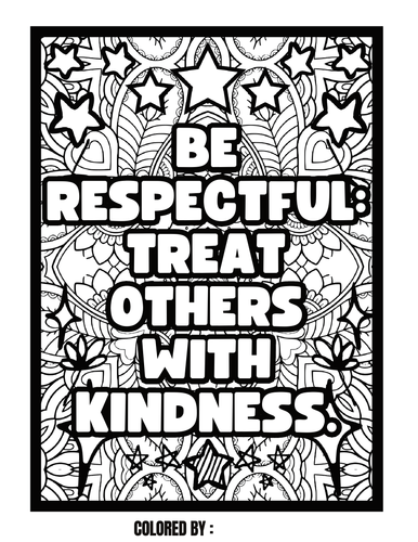 Classroom Rules And Expectations, Morning Work Coloring Sheets, SEL ...