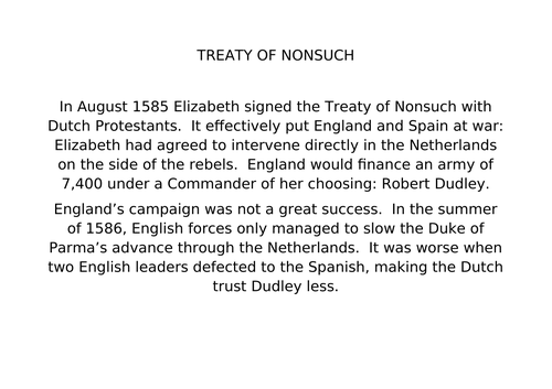 Edexcel 1H10/B4 - L14 - Why did war with Spain occur 1885-88?