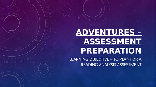 Adventures Reading Assessment