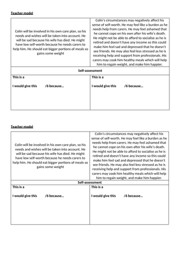 Component 3: L1 Health & Wellbeing