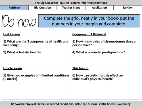 Component 3: L2 Physical Factors Inherited Conditions