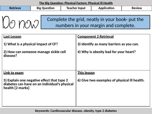 Component 3: L3 Physical Factors