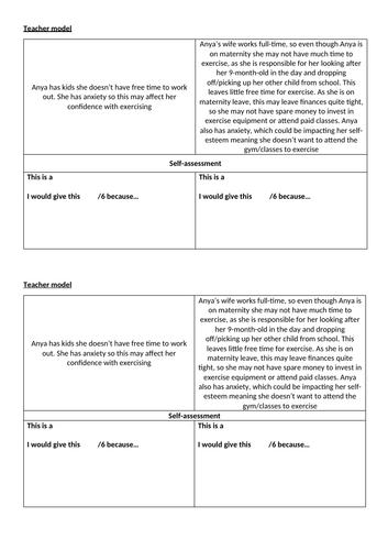 Component 3: L6 Social & Cultural Factors