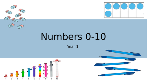 NCETM Maths Year 1_Numbers 0-10 | Teaching Resources