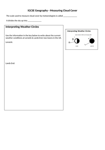 IGCSE Weather | Teaching Resources