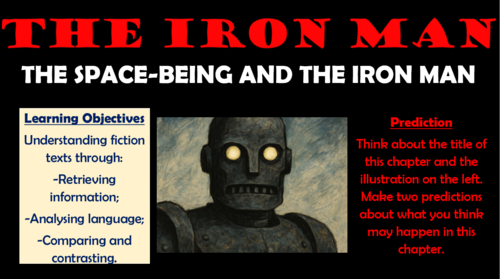 The Iron Man - Chapter 4 - The Space Being and the Iron Man!