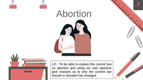 Abortion Lesson PSHE 2026 | Teaching Resources