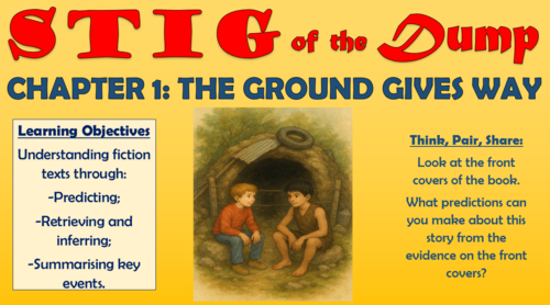 Stig of the Dump - Chapter 1 - The Ground Gives Way!