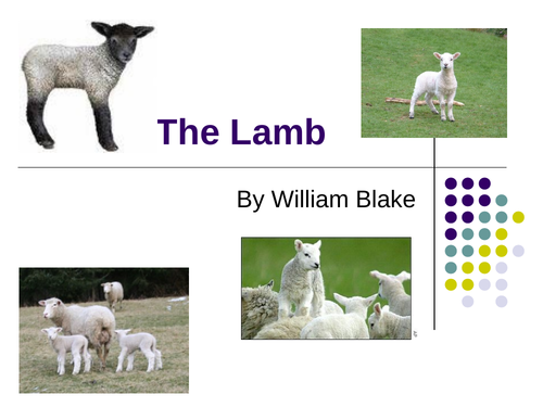 The Lamb William Blake