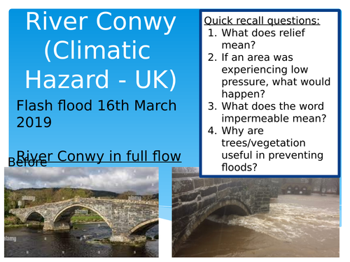 river flood case study