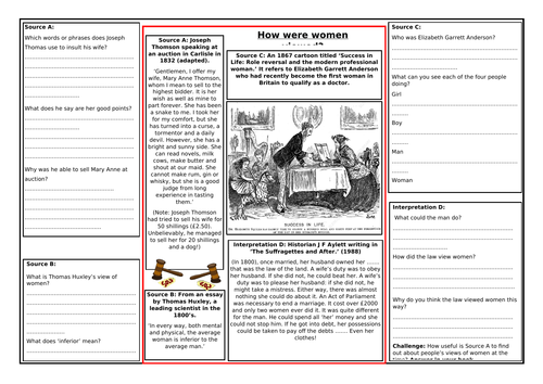 L5 How were women viewed in the 19th century?