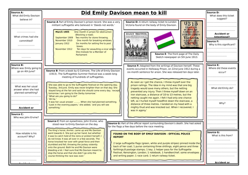 L9 Deeds not Words - Was Emily Davison a Martyr?