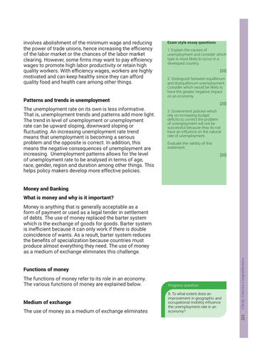 Money & Banking: Economics for Cambridge International 2023 - 2025 syllabus